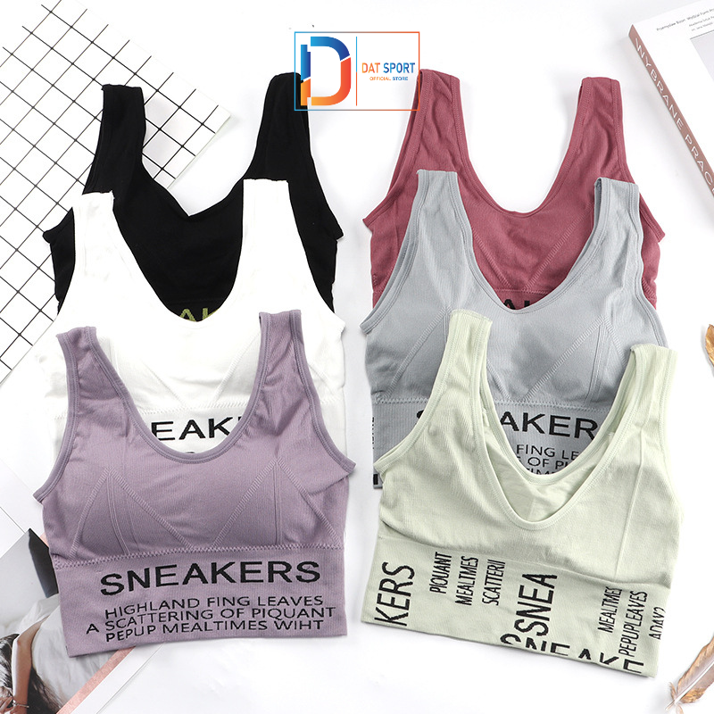 Áo Bra Tập Gym Yoga Thể Thao Đi Chơi Nâng Ngực Crotop