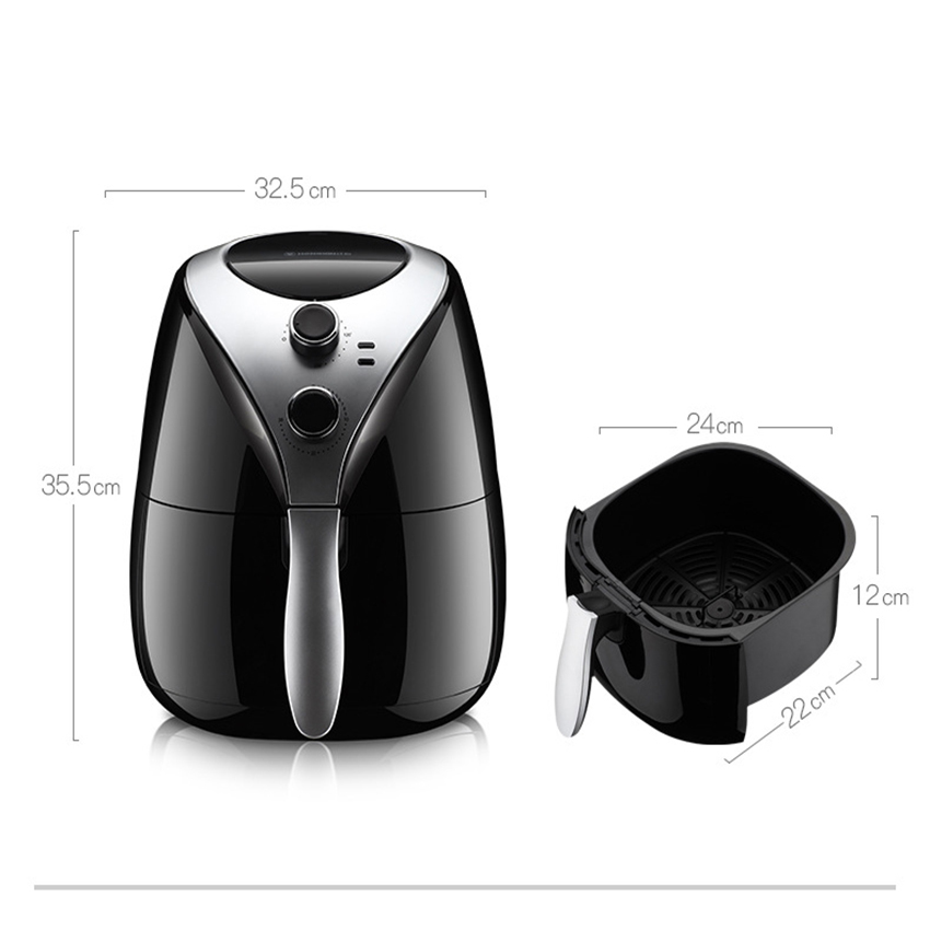 NỒI CHIÊN KHÔNG DẦU MONDA 7L