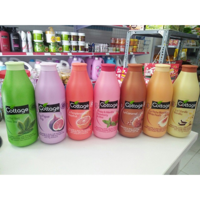 Sữa tắm cottage 750ml - pháp