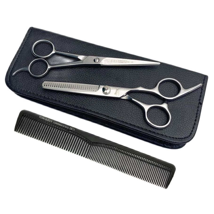 Bộ kéo cắt tỉa tóc cao cấp, sắc bén Vinhkhangshop - kéo cắt và tỉa tóc phù hợp nhu cầu tắt tóc gia đình, cá nhân, sản phẩm tiện ích