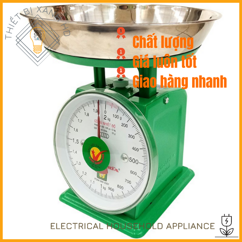 Cân Đồng Hồ lò xò Nhơn Hoà 2kg, 5kg Chính Hãng