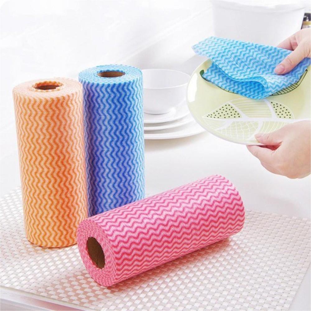 Combo cuộn 100 khăn lau đa năng