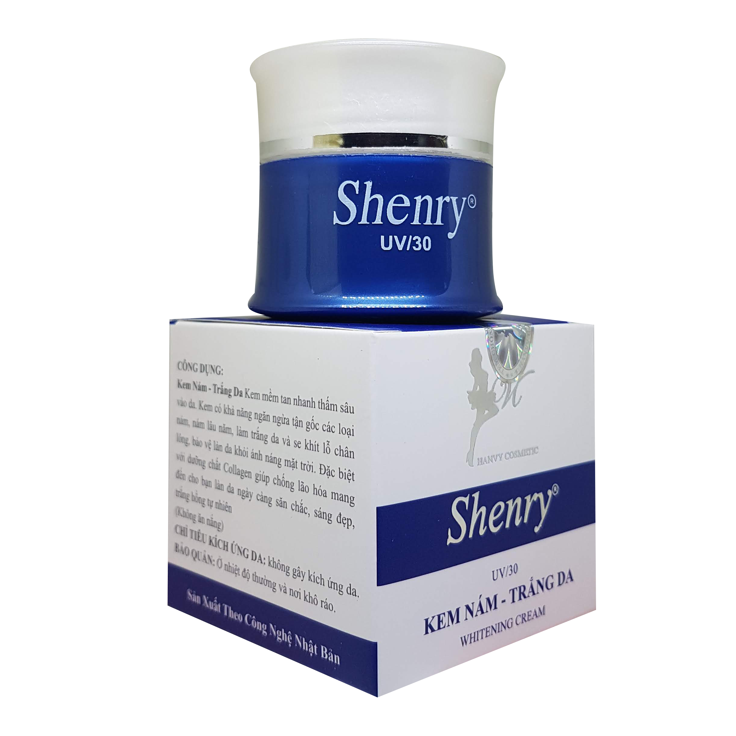 Kem shenry nám trắng da 10g