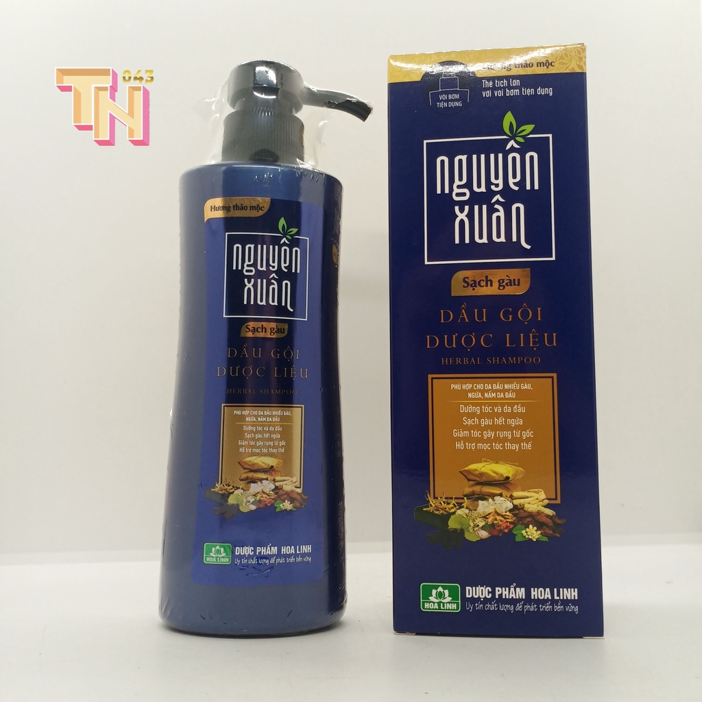 Dầu gội Dược liệu Nguyên Xuân Sạch gàu chai 250ml