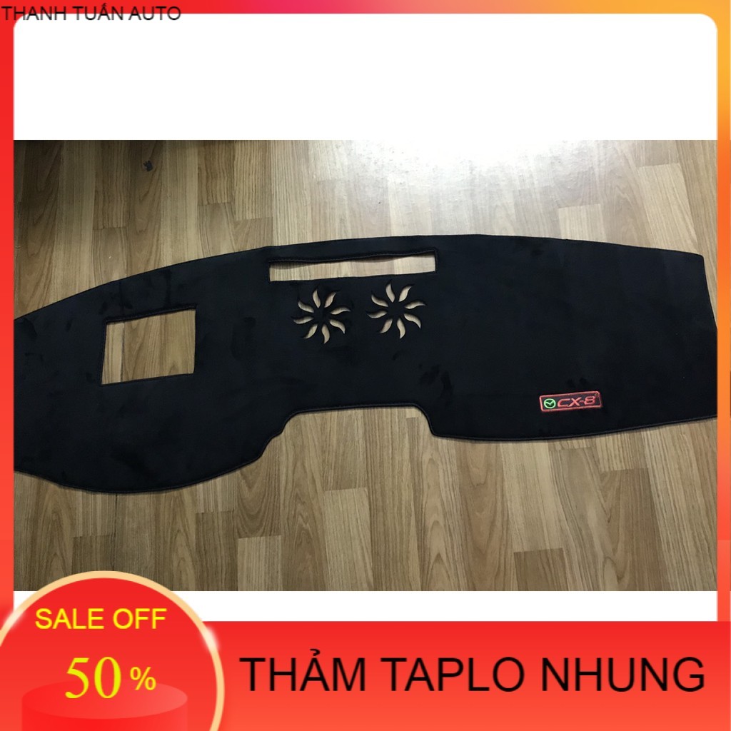 Mazda cx8 có hud 2019-2021 thảm che nắng taplo nhung 3 lớp chống trượt