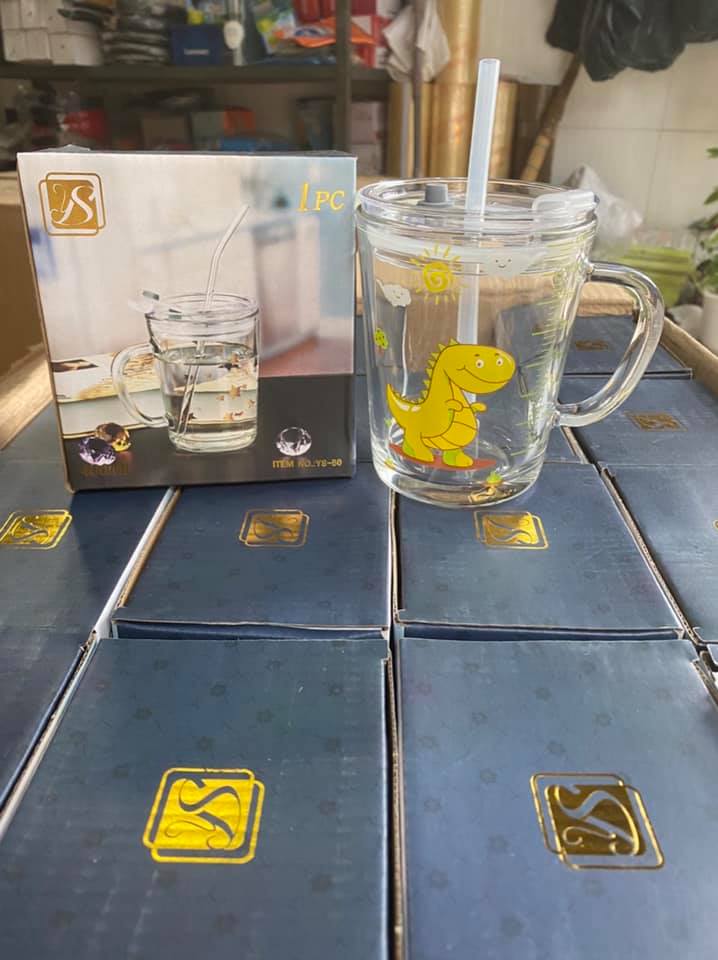 Ly thuỷ tinh 3in1 400ml thanh lý giá bao rẻ