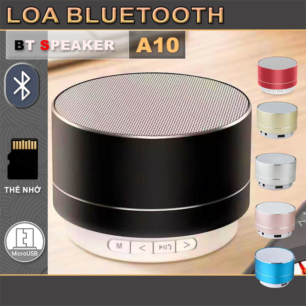 Loa bluetooth a10 - led rgb - bluetooth 4.0 - giòng loa giá rẻ, đa năng