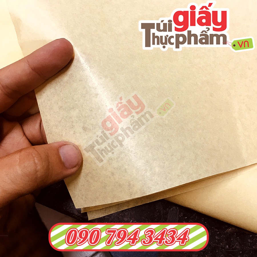 2.5KG GIẤY KRAFT THẤM DẦU THỰC PHẨM- DÙNG GÓI THỰC PHẦM- LÓT KHAY-LÓT HỘP