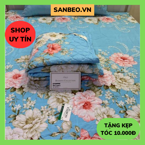 Chăn hè trần bông, chăn hè chất cotton mát mềm mùa hè, họa tiết đẹp, mát mẻ thoáng khí, chăn hè gía rẻ - saneo.vn