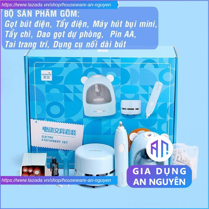 Bộ gọt bút chì tự động, máy chuốt bút chì và tẩy bút chì tự động