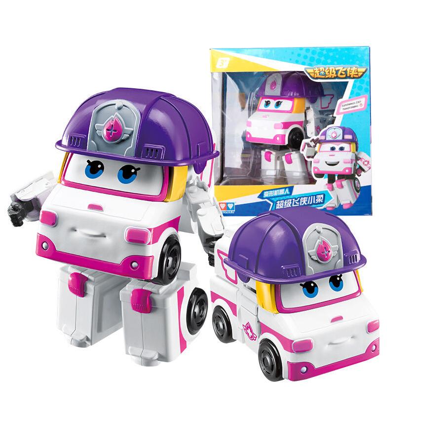 Zoey Team Cứu Hộ đội bay siêu đẳng super wings Robot Biến Hình Máy Bay Cỡ Lớn