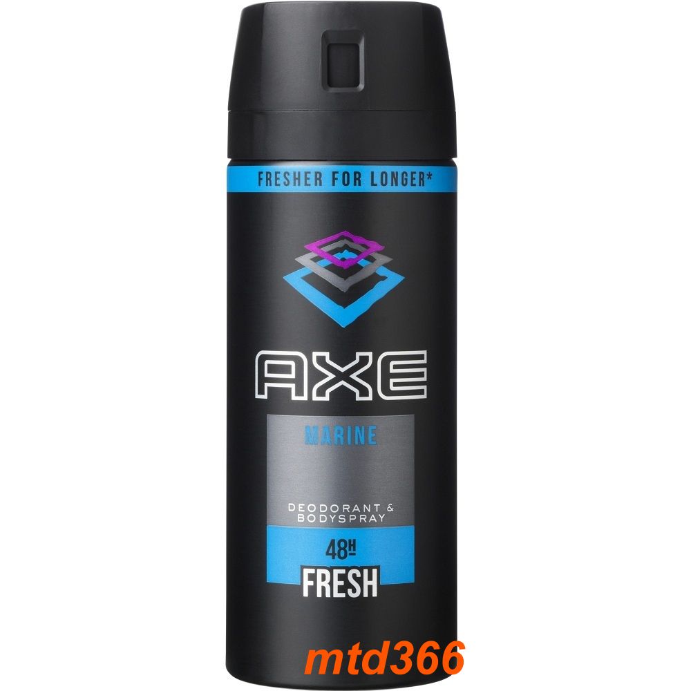 Xịt Khử Mùi Axe 150ml Marine Longer