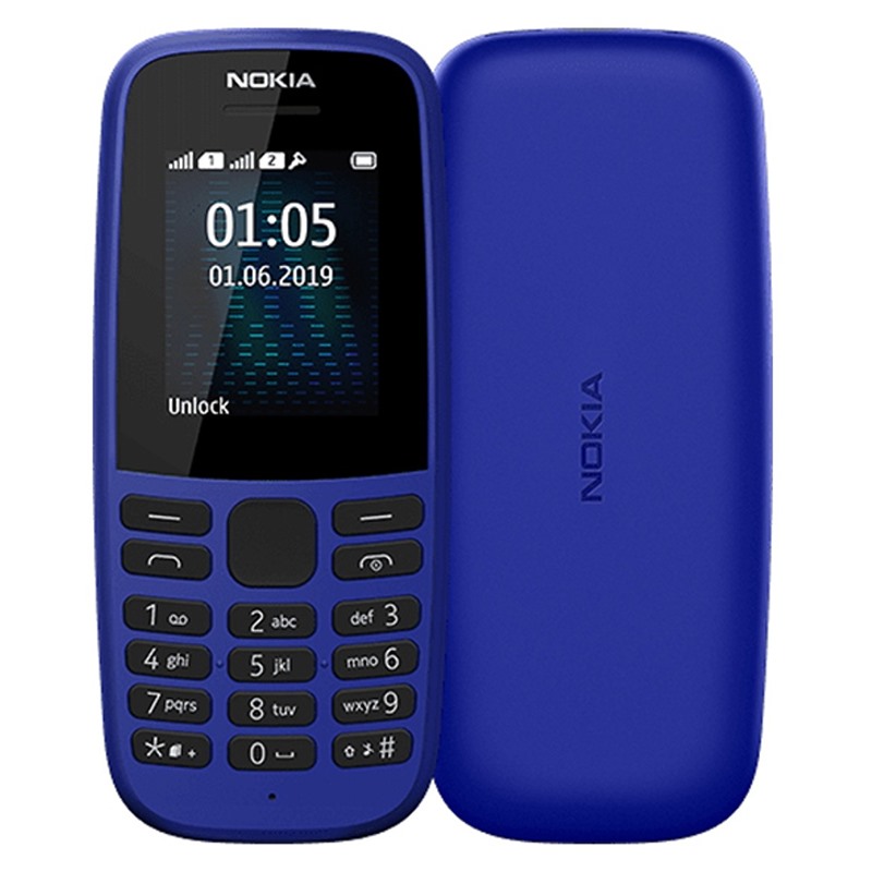 Điện thoại nokia 105 single sim- hàng chính hãng