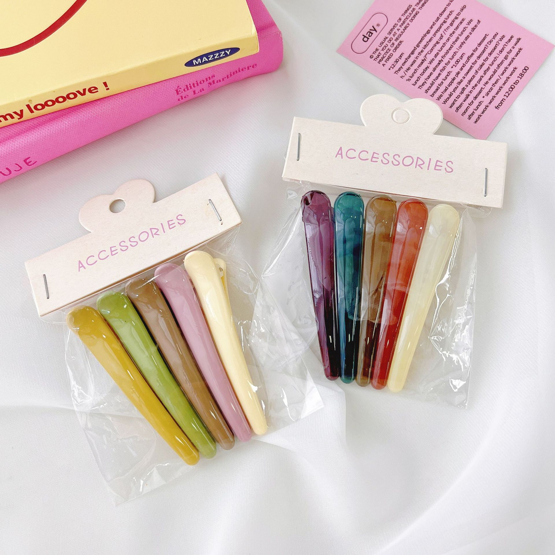 Set 5 kẹp tóc mái tiện dụng - UniLabel