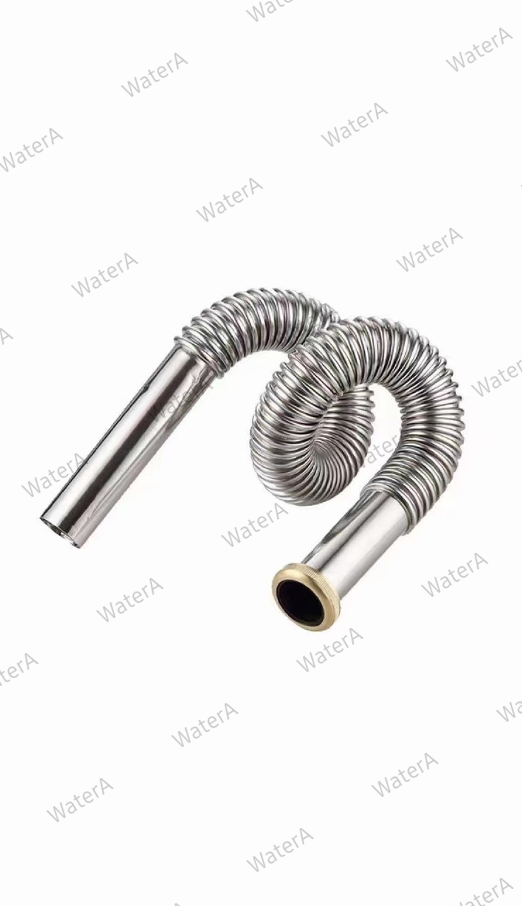 [Q.Tân Bình] Xi phông chậu rửa mặt, bộ xả lavabo inox lò xo bẻ được gắn được nhiều vị trí dễ dàng