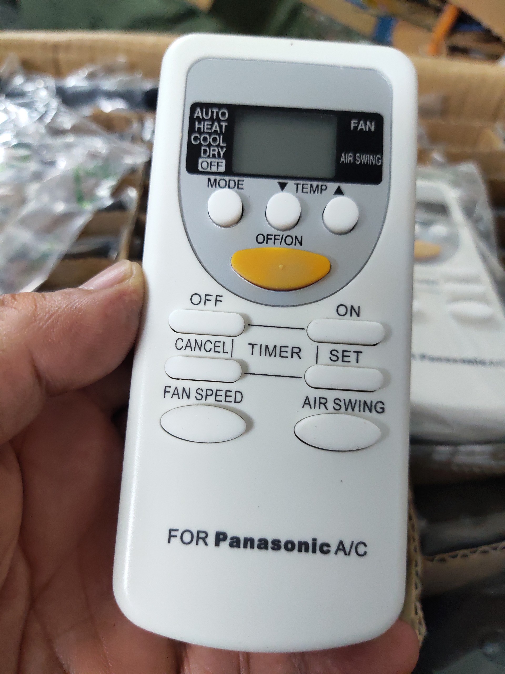 Điều khiển remote điều hoà máy lạnh panasonic 2 chiều- hàng loại tốt