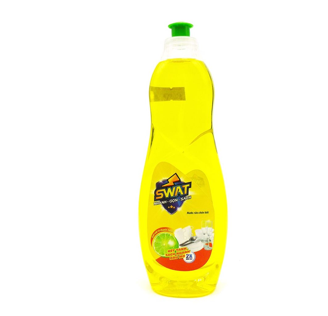Nước rửa chén SWAT 250ML Hương Chanh