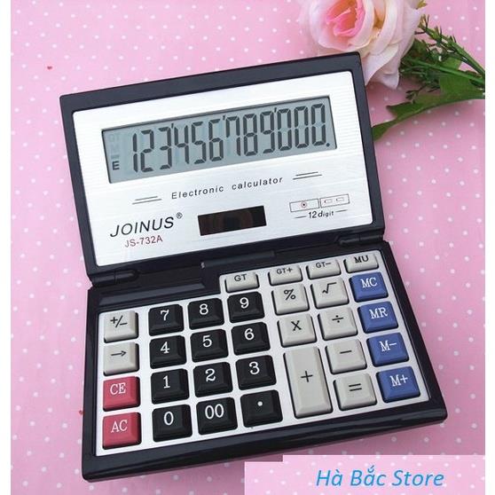 Máy tính cầm tay để bàn JOINUS kiểu dáng gập hiển thị 12 số kiểu dáng laptop