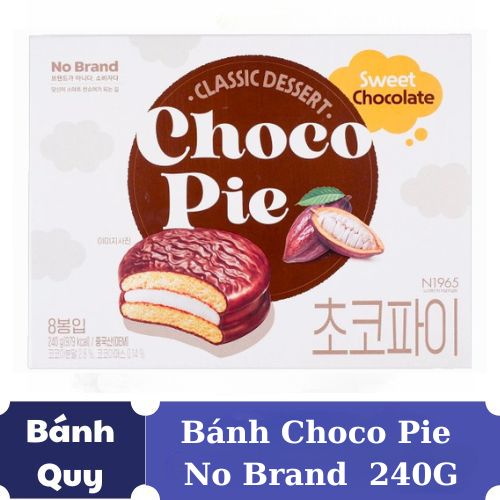 TẾT BÁNH CHOCOPIE NO BRAND HỘP 240GRE