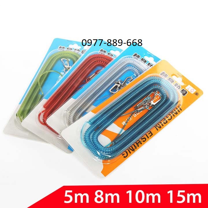 Dây bảo vệ cần câu , dây lò xo độ đàn hồi cao