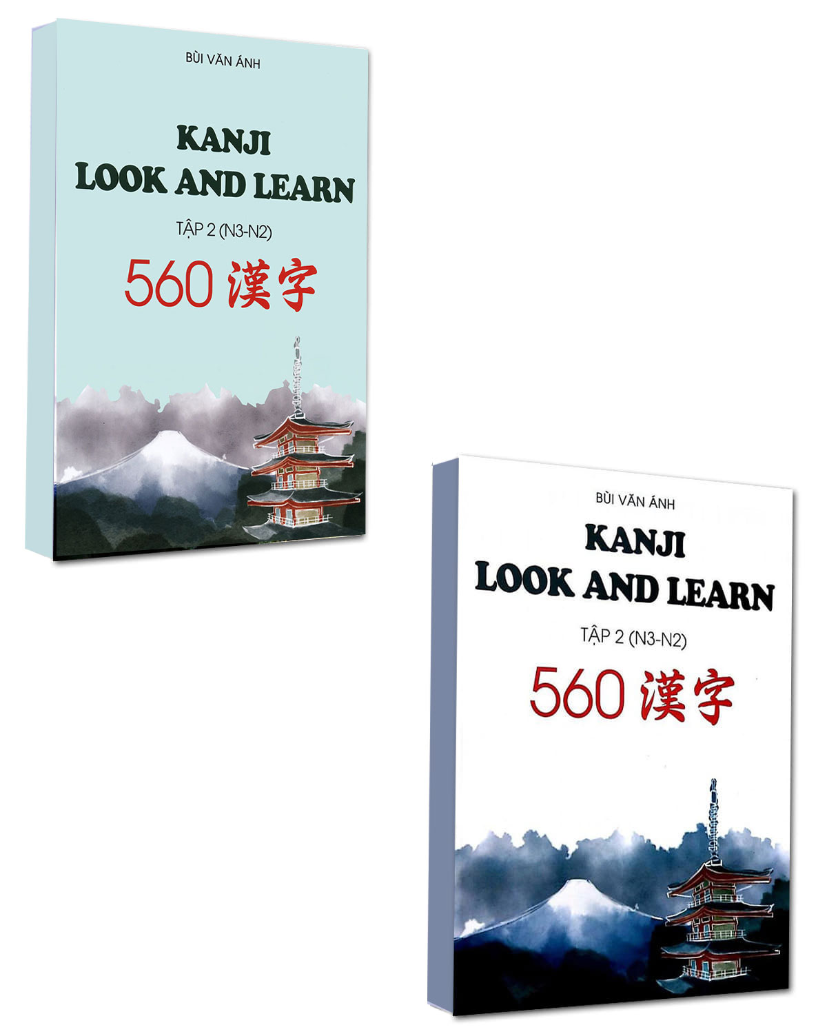 Combo sách Kanji Look And Learn Tập 2 N3 - N2