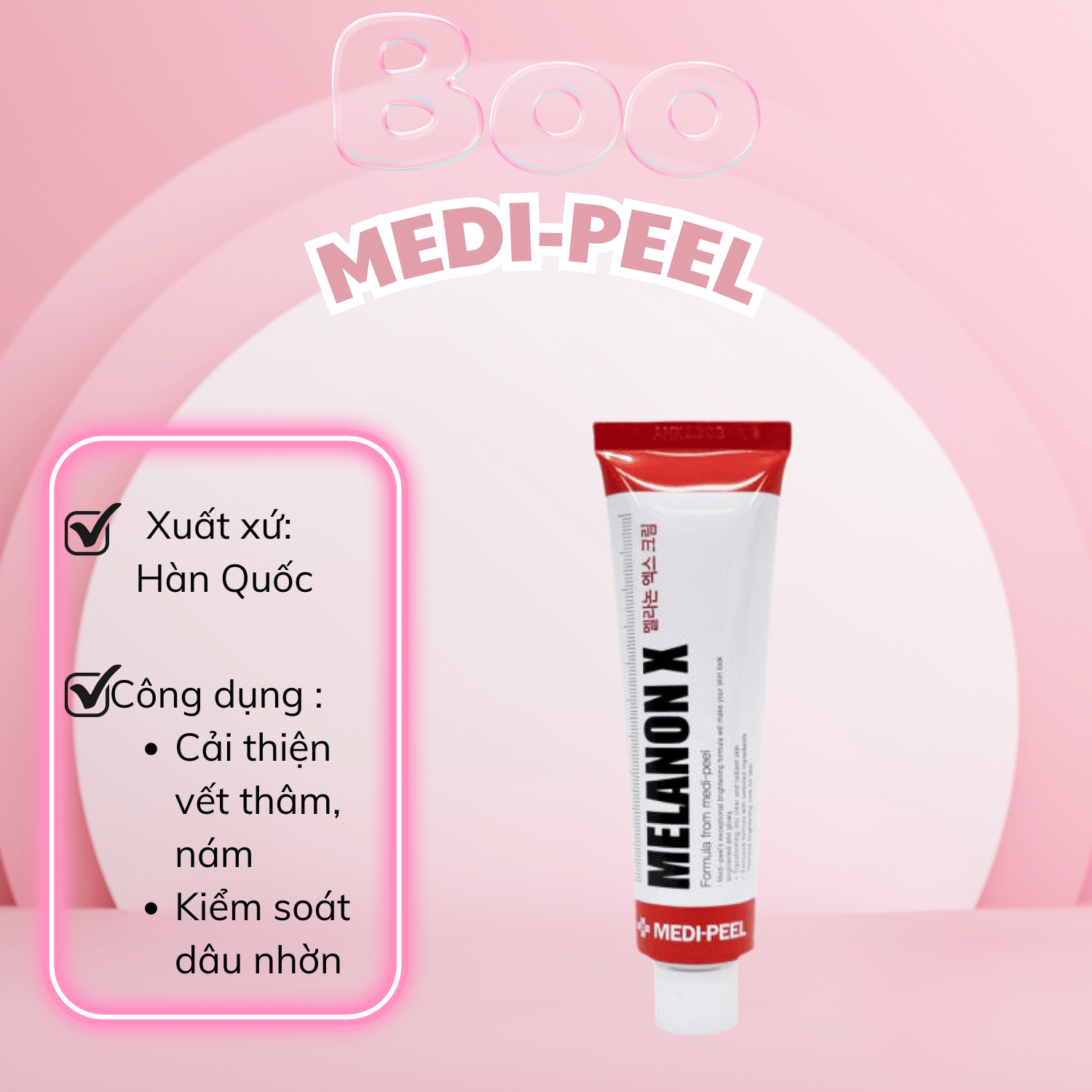 Kem Melanon X Dưỡng Da Hàn Quốc 30ml