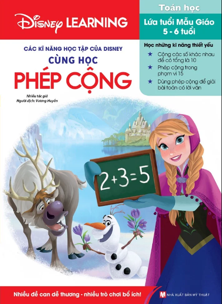 Sách - Disney Learning - Cùng Học Phép Cộng