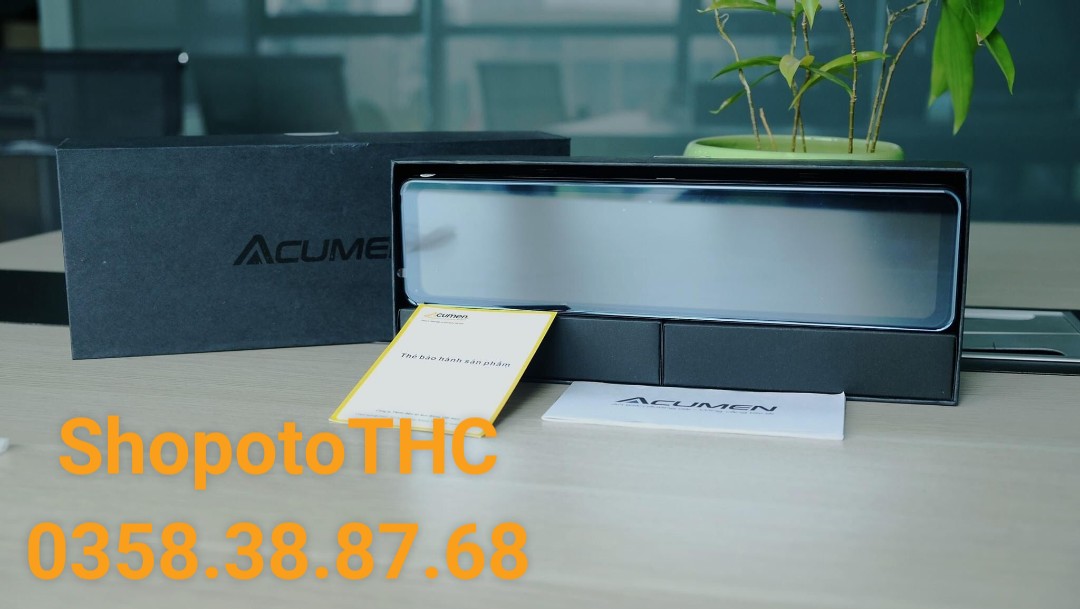 Camera hành trình chính hãng Acumen XR18 Camera hành trình ô tô camera hành trình gương, Camera hành trinh màn hình cảm ứng, camera hành trình giá rẻ nhất