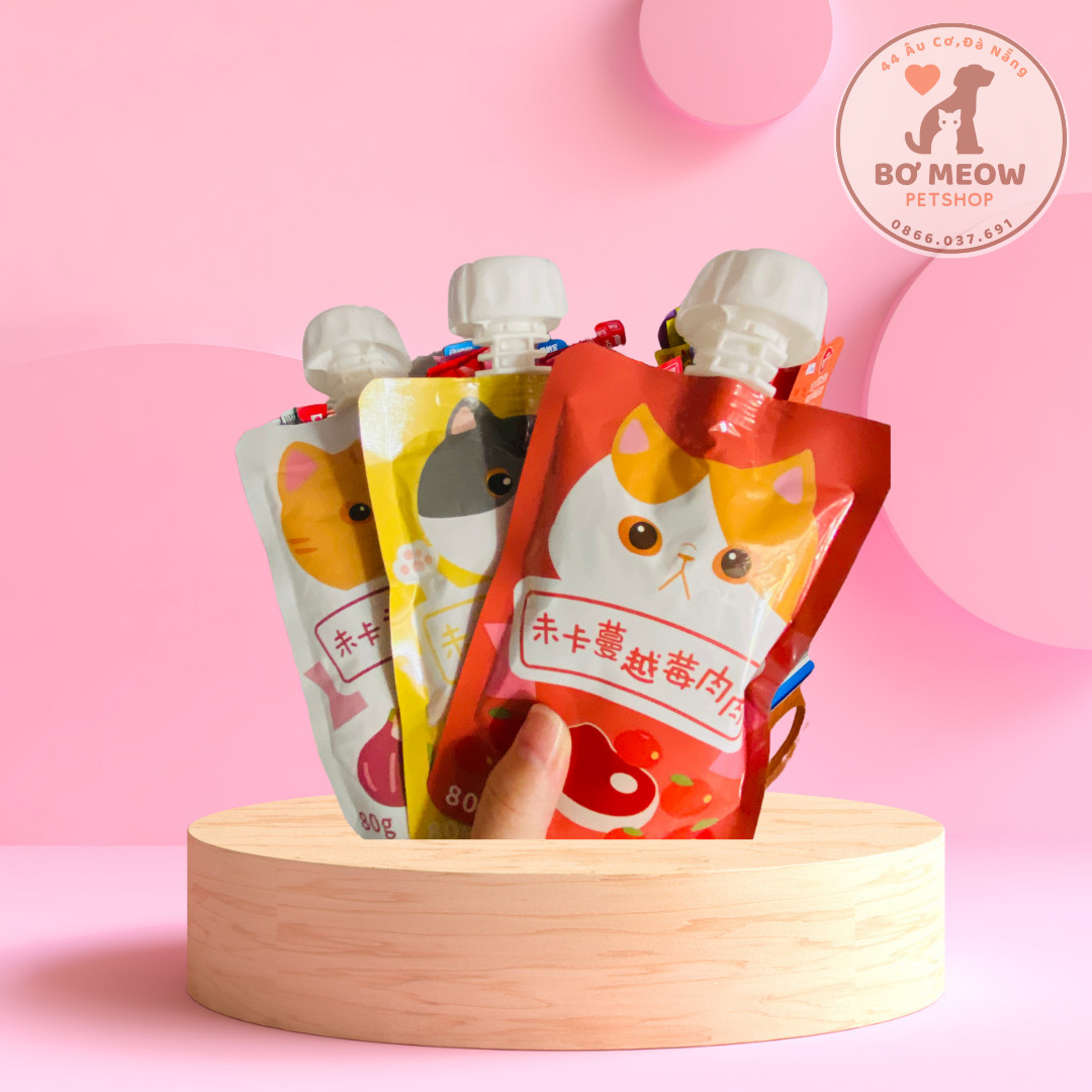 Soup vặn cho mèo nội địa trung 80gr