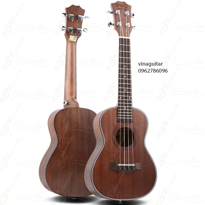 Đàn ukulele bws mgv cỡ concert full gỗ sapale 23 inch- phân phối bởi vinaguitar
