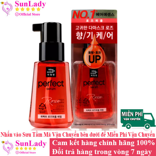 Tinh Chất Dưỡng Tóc Mise En Scene Perfect Rose Perfume Serum 80ml