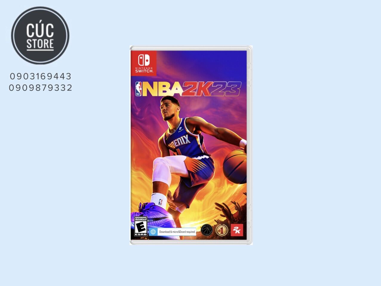 Băng chơi game nintendo switch: nba 2k23