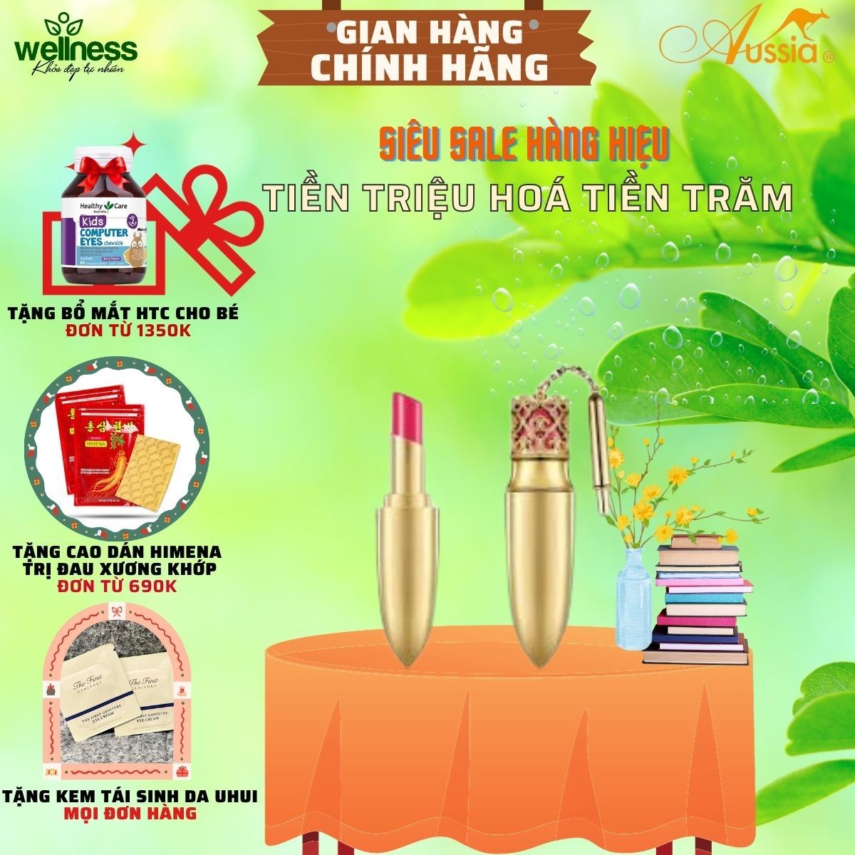 Son môi hoàng cung cao cấp whoo mi luxury lip rouge 6gr