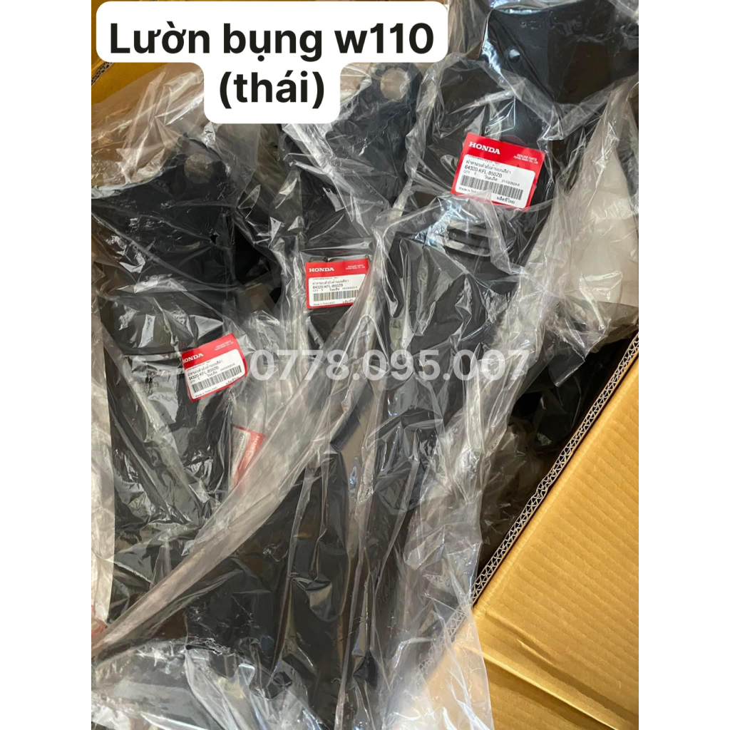 Ốp lườn / ốp sườn wave 110 - hàng chính hãng thái lan