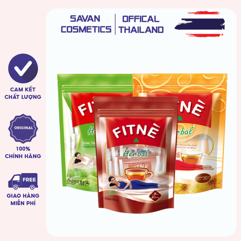 Trà Fitne Herbal Giảm Cân Thải Độc Thái Lan  30 Gói - 40 Gói