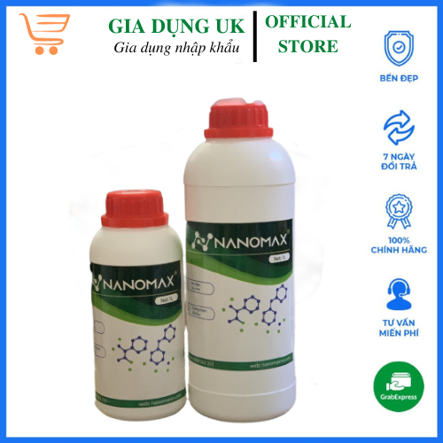 Tinh Dầu Nano Bạc cho máy phun khói khử khuẩn Dung tích 1 lít