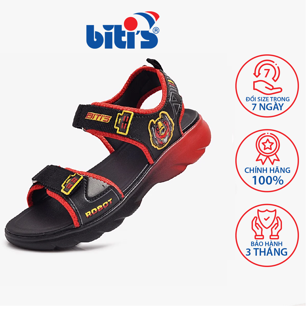 Sandal eva phun bé trai biti's beb000800den siêu nhẹ