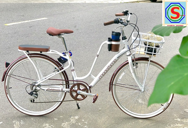 Xe đạp 26 inch khung nhôm California Modeltime Cacao 7 líp