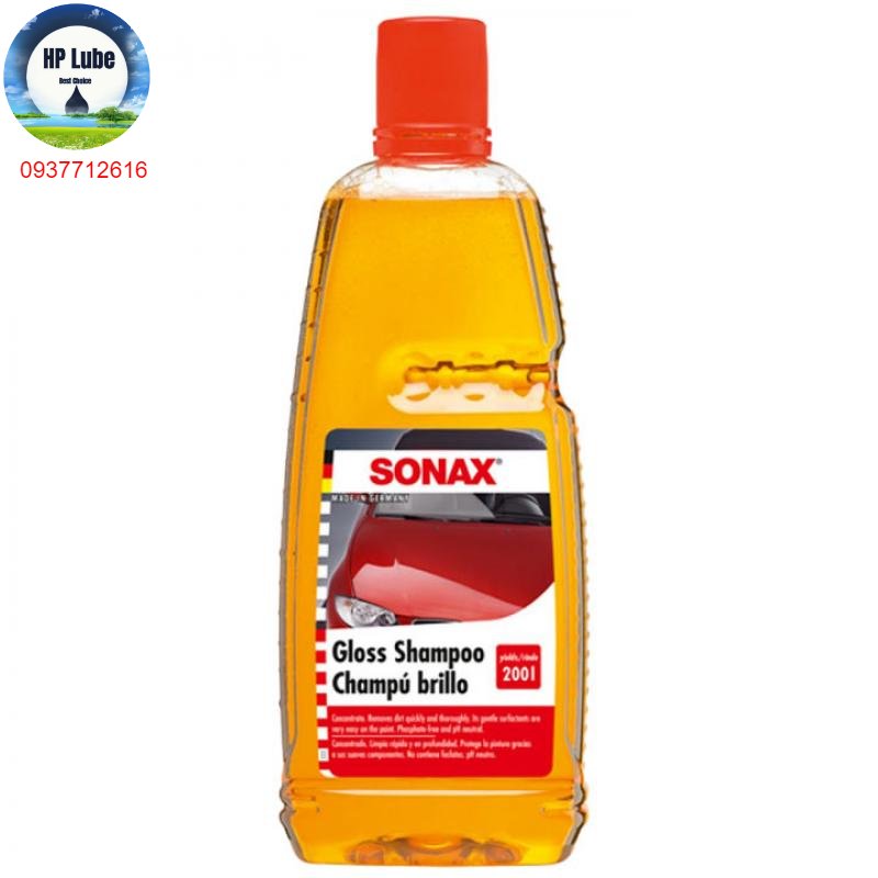 Nước Rửa Xe Sonax Hàng Nhập Khẩu Đức Siêu Bọt Đậm Đặc Cho Xe Máy Ô Tô vệ sinh nội thất đồ gia dụng gia đình