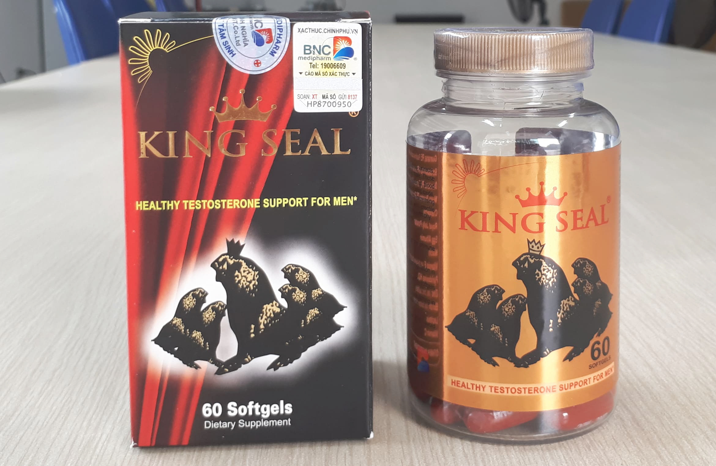 King Seal - Tăng cường sinh lý nam