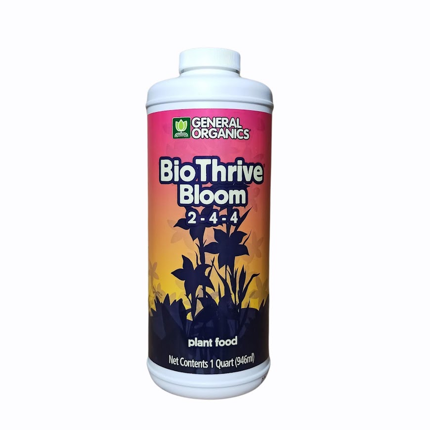 Bio Thrive Bloom 2-4-4 Phân bón General Organics chuyên lan Var, chai 946ml nhập khẩu Mỹ
