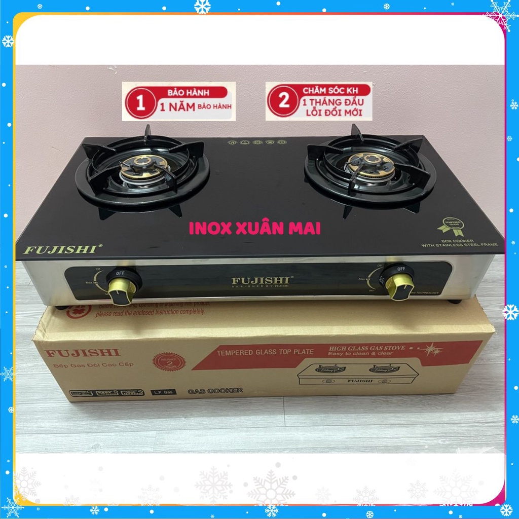 Bếp ga đôi fuhishi cao cấp siêu bền và đẹp