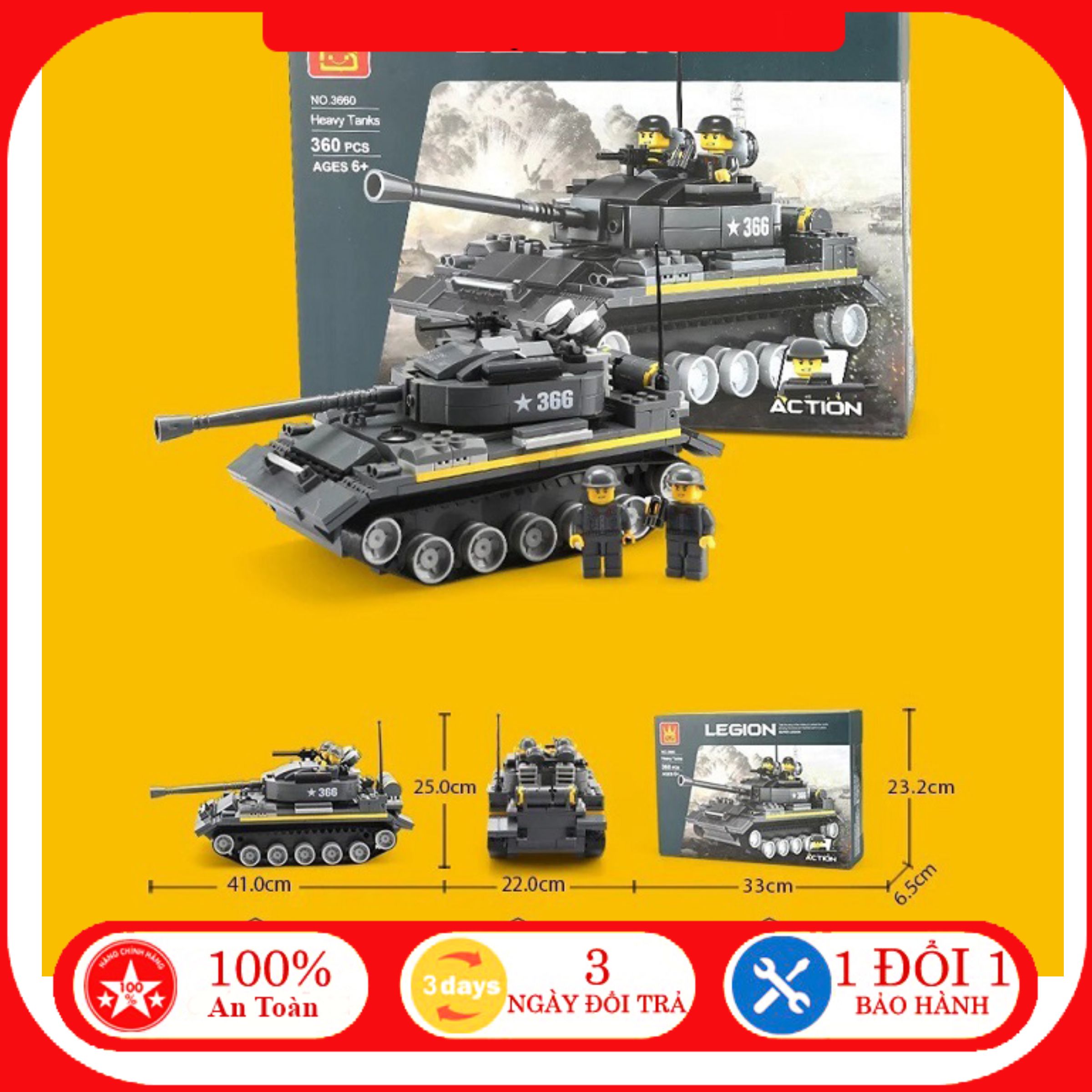 Lego XE Tăng Quân đội Rẻ giá tốt là sản phẩm không thể bỏ lỡ cho những ai yêu thích đồ chơi xếp hình. Với mức giá phải chăng và chất lượng đảm bảo, bạn có thể tận hưởng niềm vui sáng tạo với chiếc xe tăng quân đội được lắp ráp từ những viên đá Lego chất lượng cao.