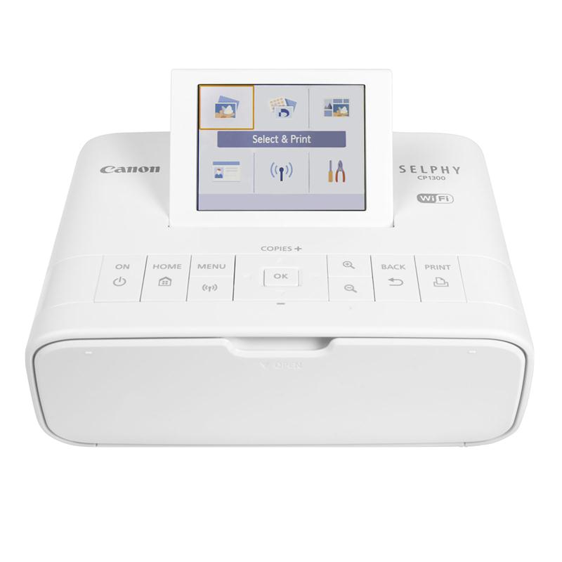 Máy in ảnh canon selphy cp1300 wifi in khổ tối đa 10 x 15 cm - hàng canon