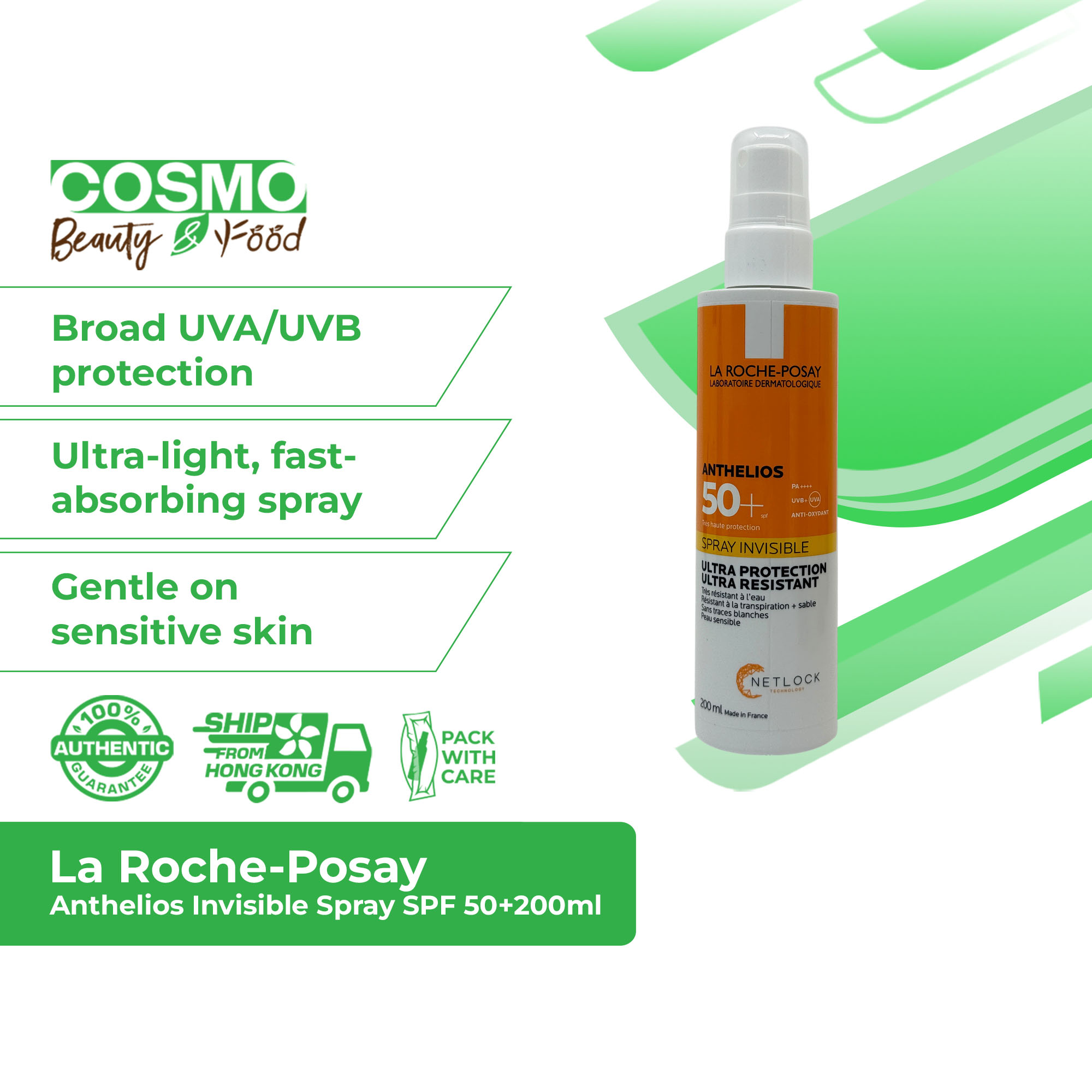 La Roche-Posay Anthelios Invisible Spray SPF 50+200ml