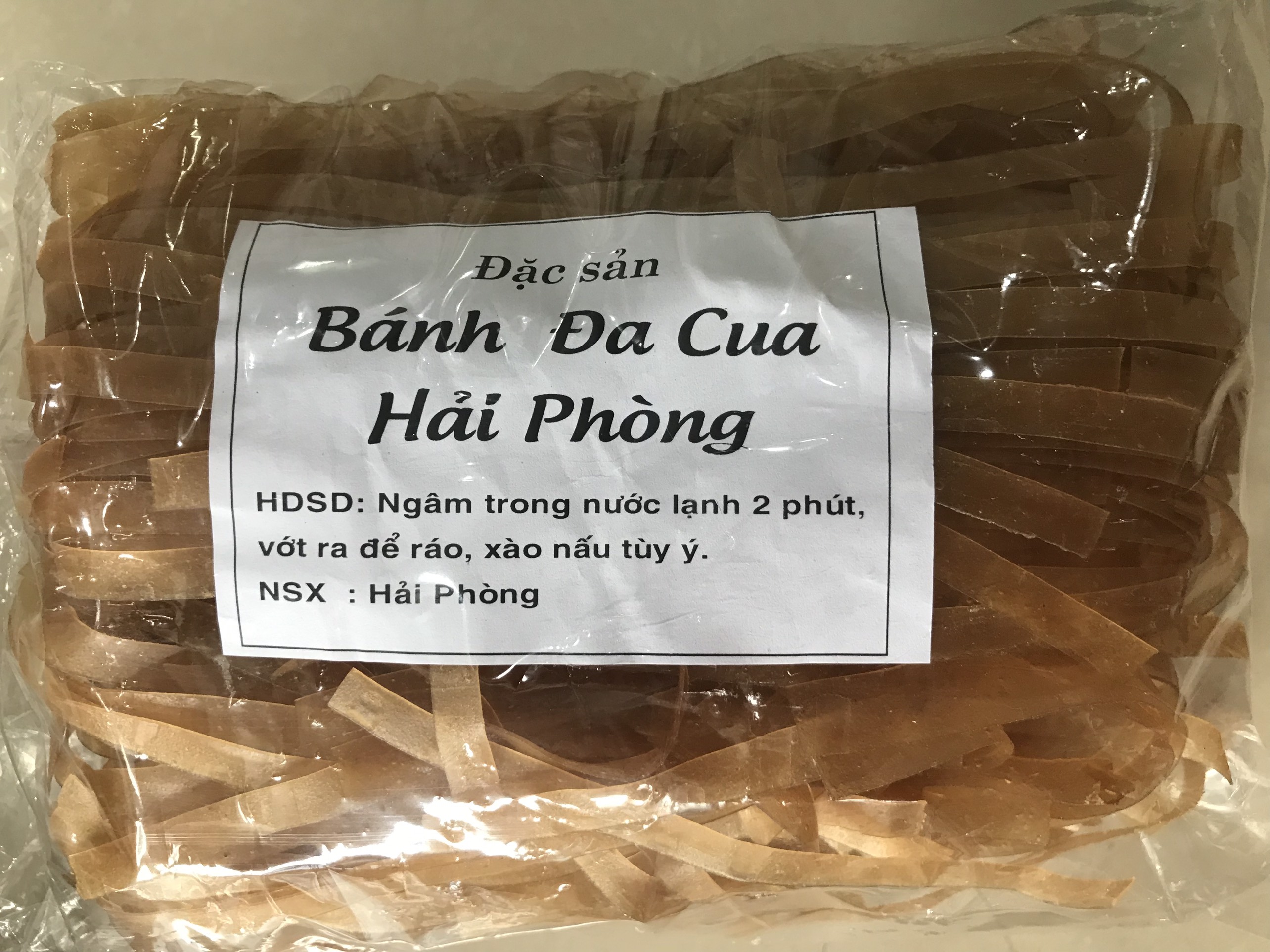 Bánh đa cua Hải Phòng 1kg