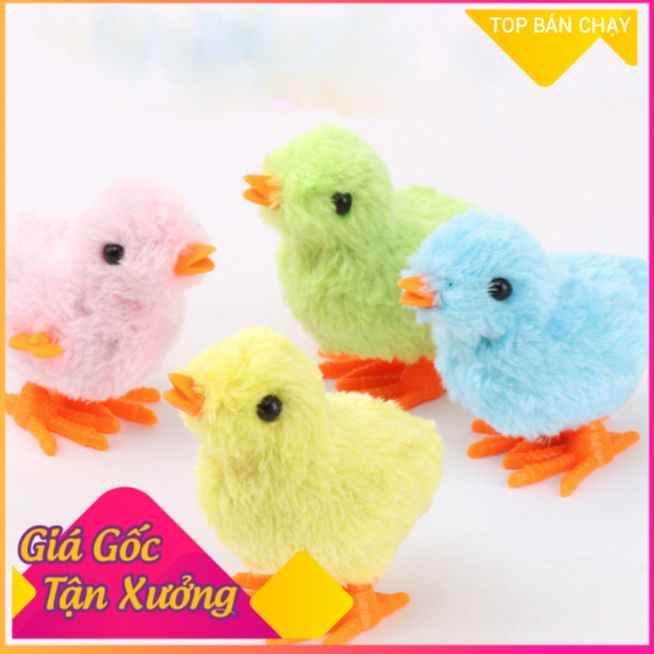 Gà con vặn dây cót đồ chơi trẻ em đáng yêu
