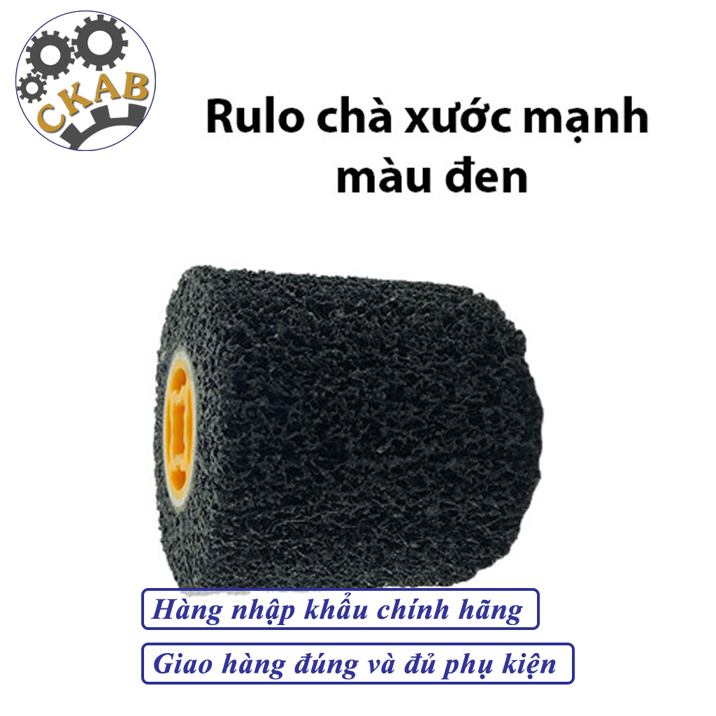 Máy chà xước - Máy đánh xước - máy đánh sọc - máy tạo xước inox, Rulo màu hồng đánh xước nhẹ - Rulo đánh xước mạnh màu đen.