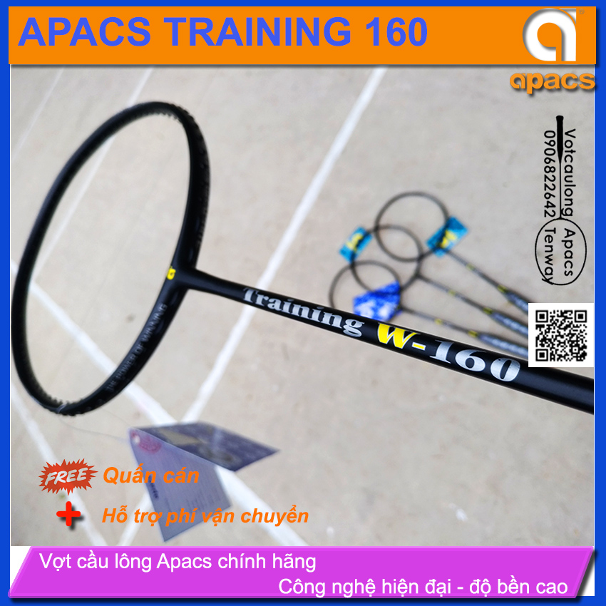Vợt cầu lông Apacs Training 160gr - vợt tập luyện tuyển thủ