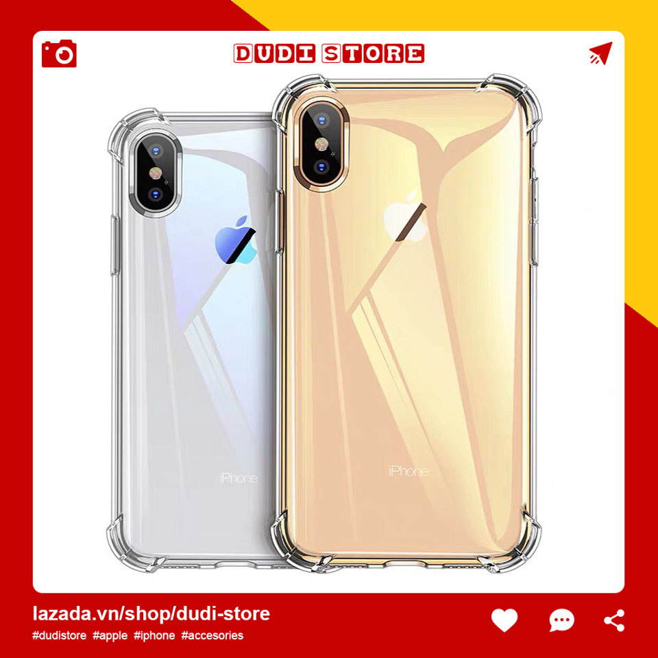 Ốp lưng silicon chống sốc phát sáng iPhone 6/6S/6Plus/6SPlus/7/8/7Plus/8Plus/X/XS Max - DuDi Store ( Dudi Store )